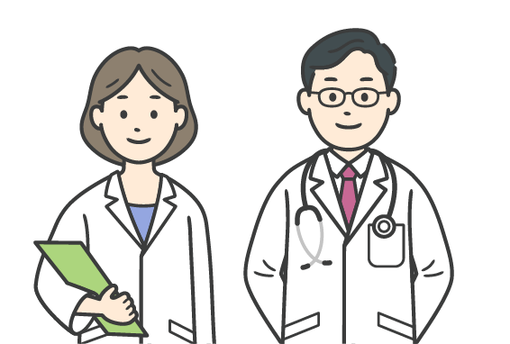 医師たちのイラスト